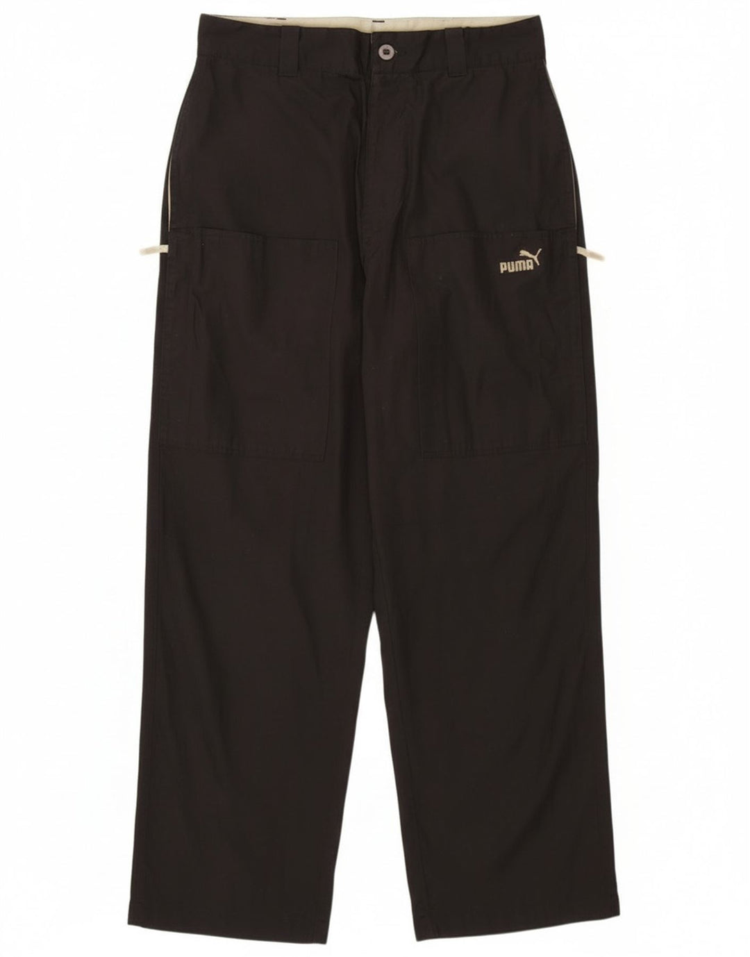 Мужские брюки карго свободного кроя Puma W32 L31 черные