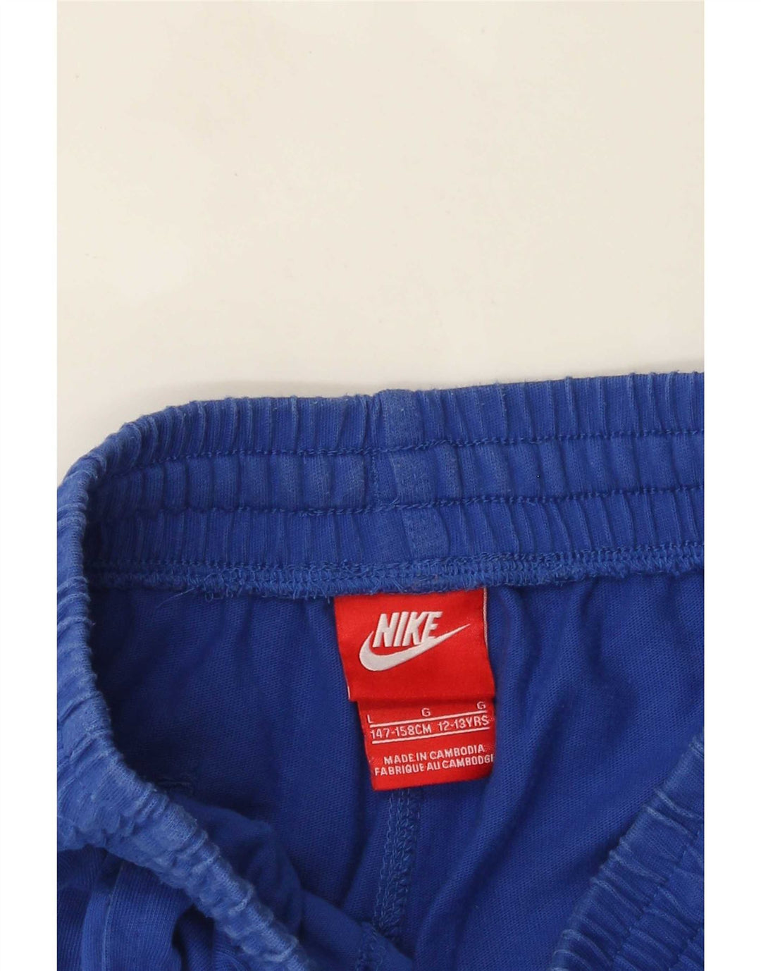 Спортивные шорты Nike для мальчиков с графикой, 12–13 лет, большие синие