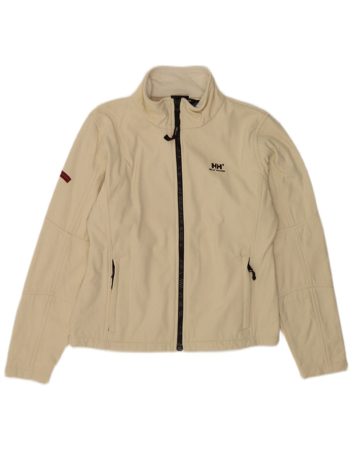 Женский спортивный костюм Helly Hansen, верхняя куртка UK 14, средний бежевый нейлон