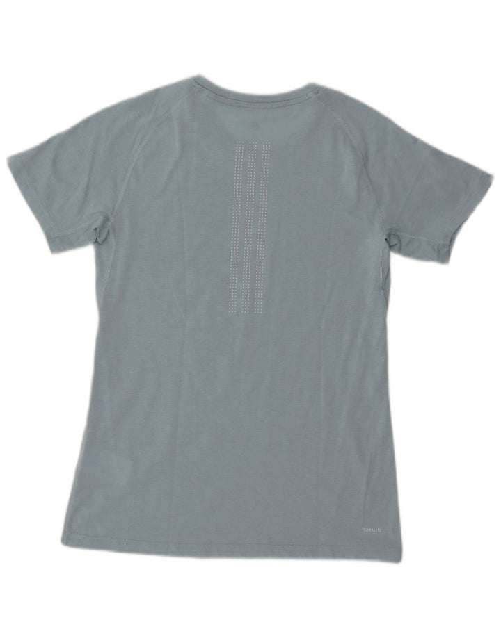 Мужская футболка Adidas Climalite Top UK 8/10, маленький синий полиэстер