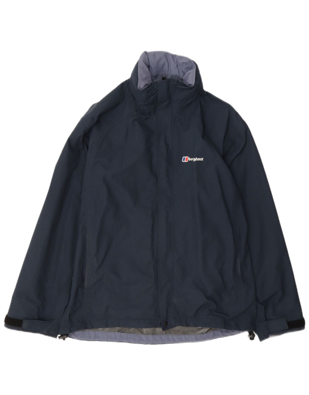 Berghaus Дождевик с капюшоном для мальчиков 11-12 лет Темно-синий нейлон