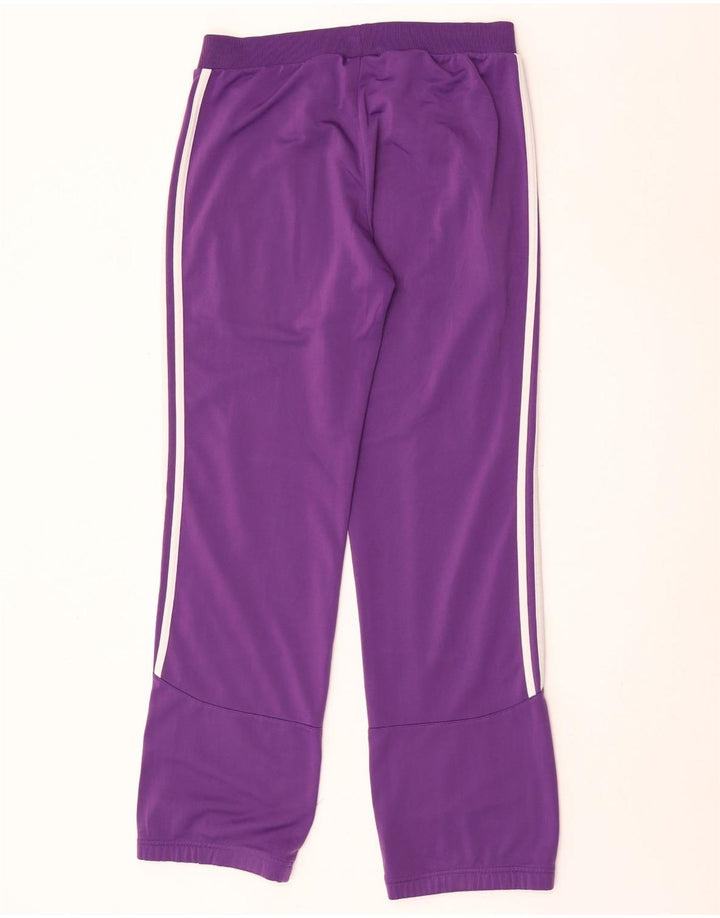 Женские спортивные брюки Adidas UK 8/10, маленький фиолетовый, полиэстер