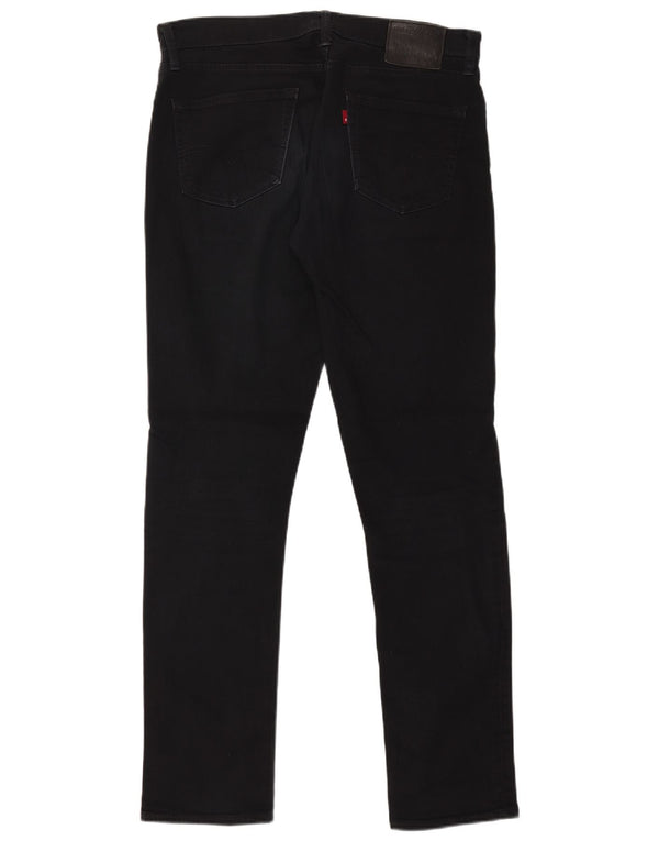 Мужские джинсы Levi's 511 Slim W34 L34, черный хлопок