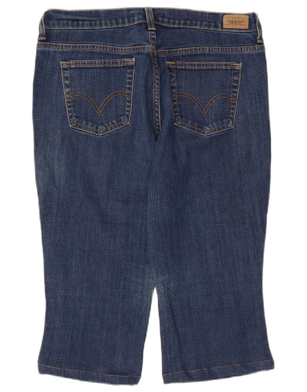 Женские джинсовые шорты LEVI'S 515, размер США 12, большой размер W34, синий хлопок