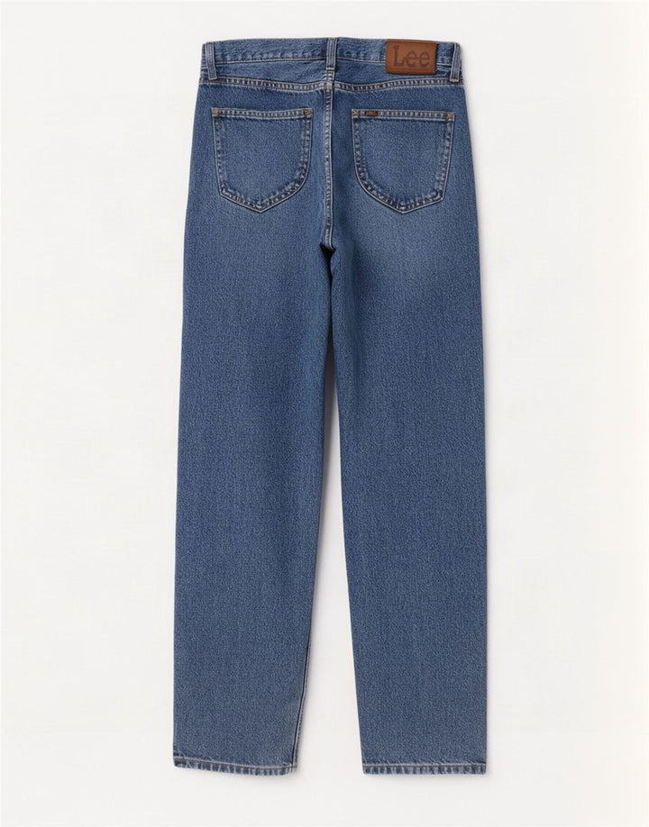 Мужские прямые джинсы Lee Kansas W32 L32, синий хлопок