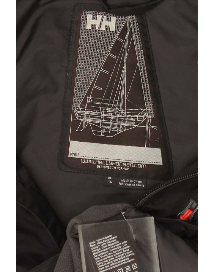 Мужская ветровка с рисунком Helly Hansen UK 42 XL, черный полиэстер
