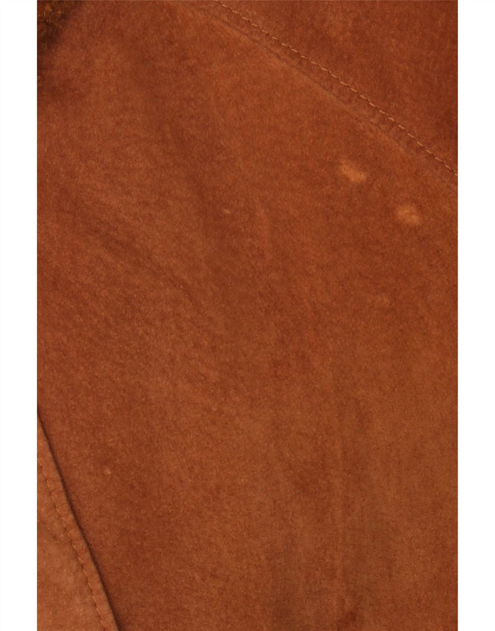 Женское замшевое пальто Pascucci EU 44 XL Коричневое