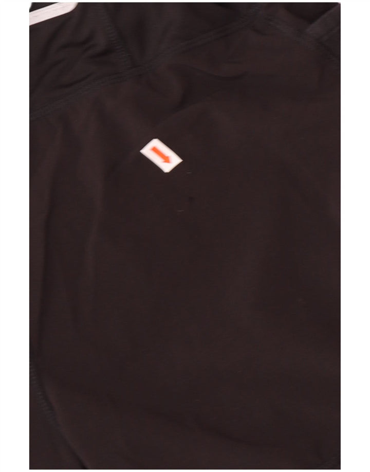 Женские спортивные шорты ATHLETA UK 12, средний черный, полиэстер