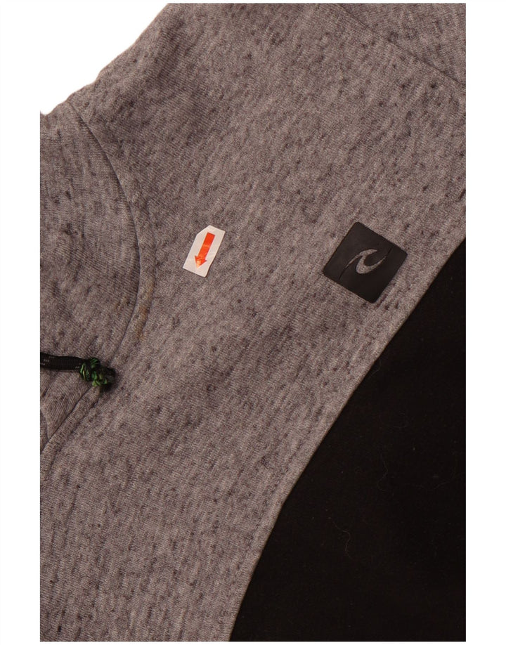 Джемпер с капюшоном Rip Curl для мальчиков с рисунком, 13–14 лет, черный с цветными блоками