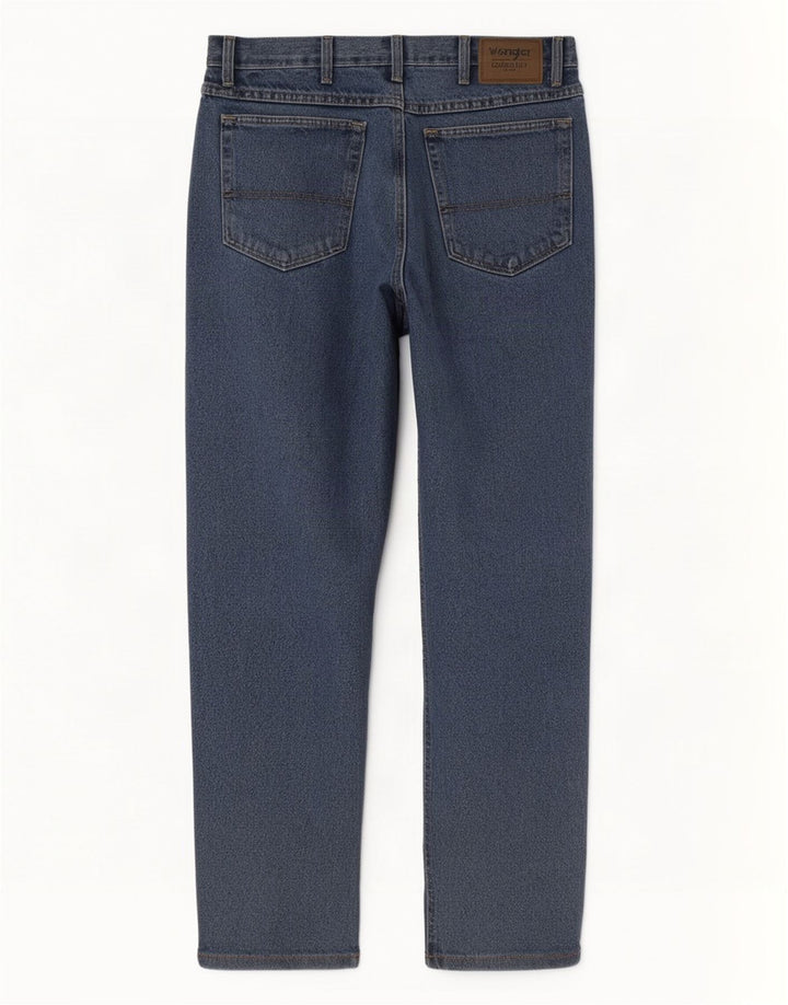 Мужские прямые джинсы Wrangler W34 L27 синие, хлопок