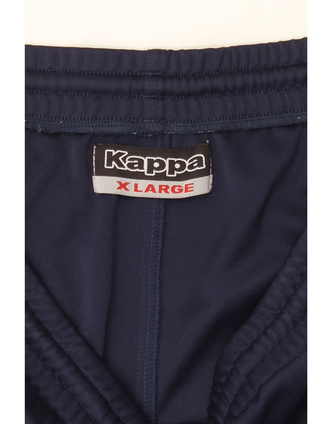 KAPPA Mens Tracksuit Trousers XL  Navy Blue Polyester Vintage Kappa and Second-Hand Kappa from Messina Hembry 