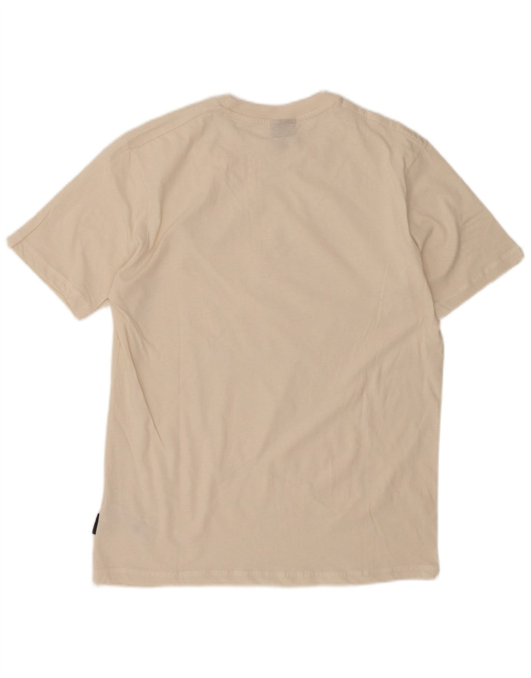 ELLESSE Mens T-Shirt Top Large Off White Cotton
