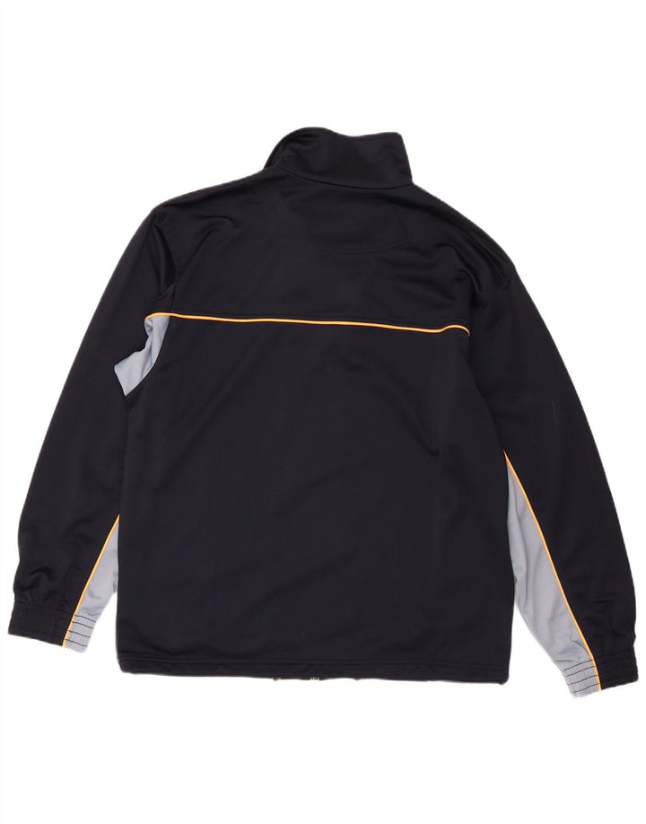 Мужской спортивный костюм Lotto, верхняя куртка, средний темно-синий, спортивный костюм с цветными блоками