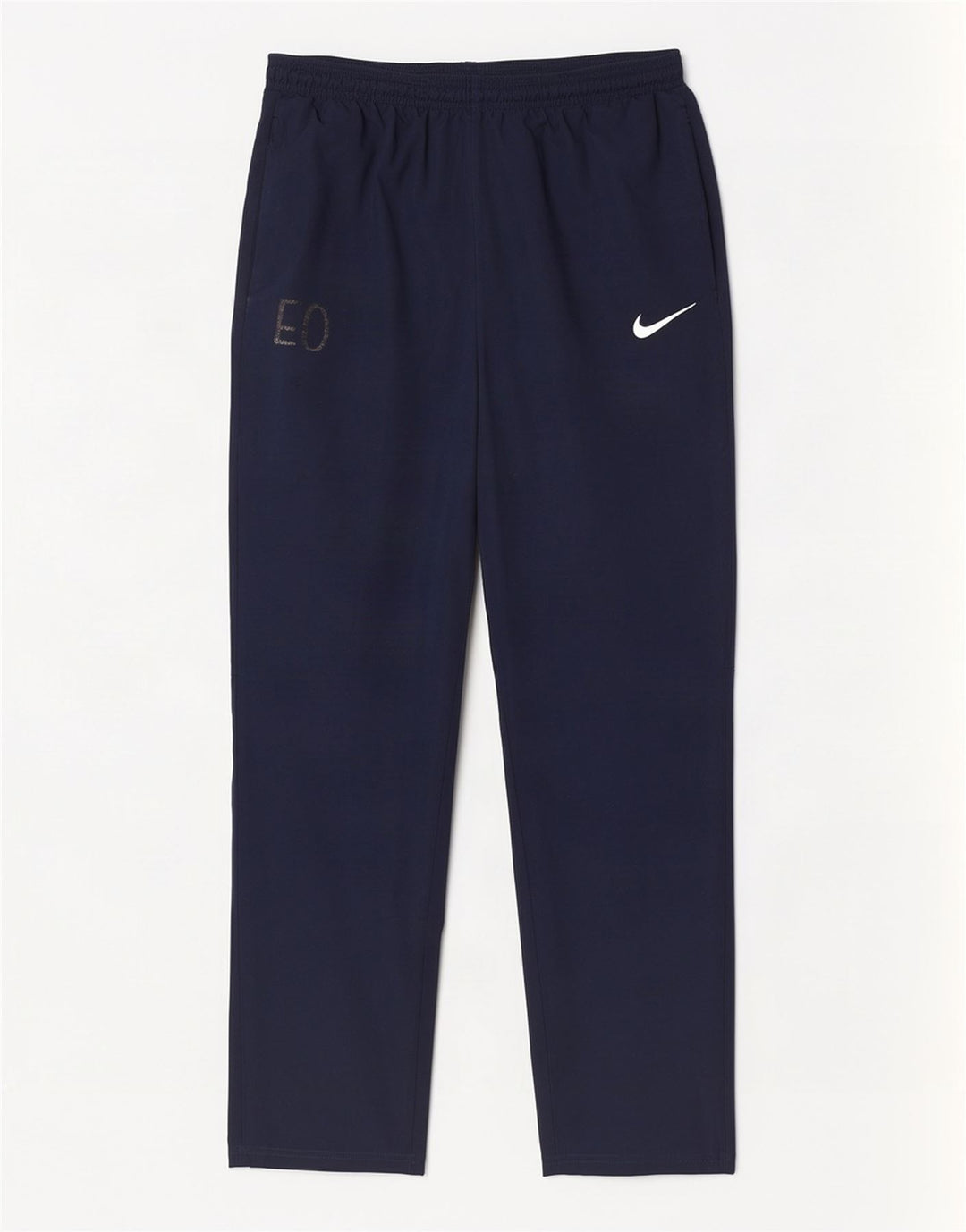 Мужские спортивные брюки Nike Dri Fit, большие темно-синие брюки из полиэстера
