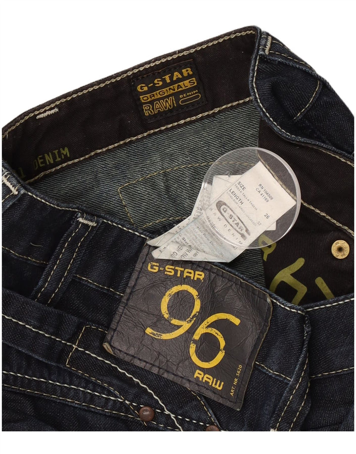 Женские узкие джинсы G-Star W26 L32 Темно-синие, хлопок