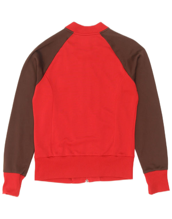 Adidas Женский спортивный костюм Top Jacket IT 38 XS Красный полиамид с цветными блоками