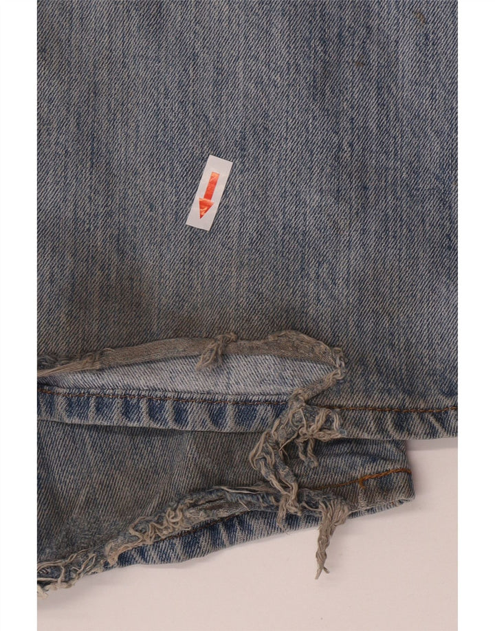 Мужские прямые джинсы Levi's W34 L32 синие, хлопок