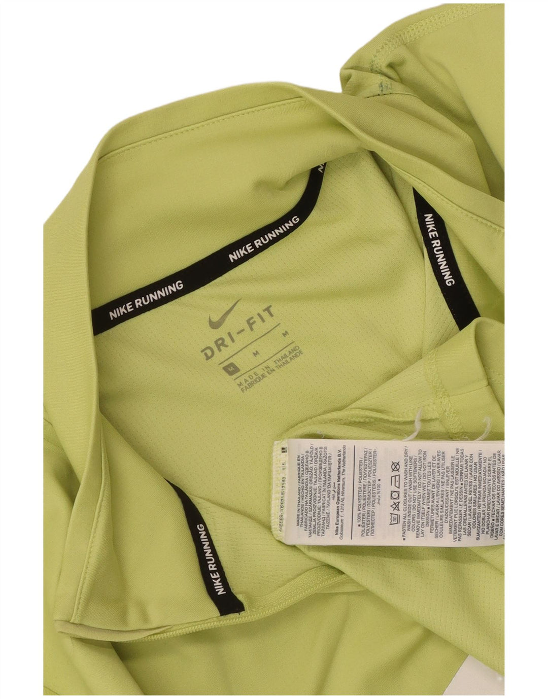 Женский спортивный костюм-пуловер с графическим рисунком Nike Dri Fit UK 14, средний зеленый цвет
