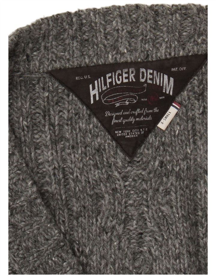 Женский кардиган Tommy Hilfiger UK 8, маленький серый