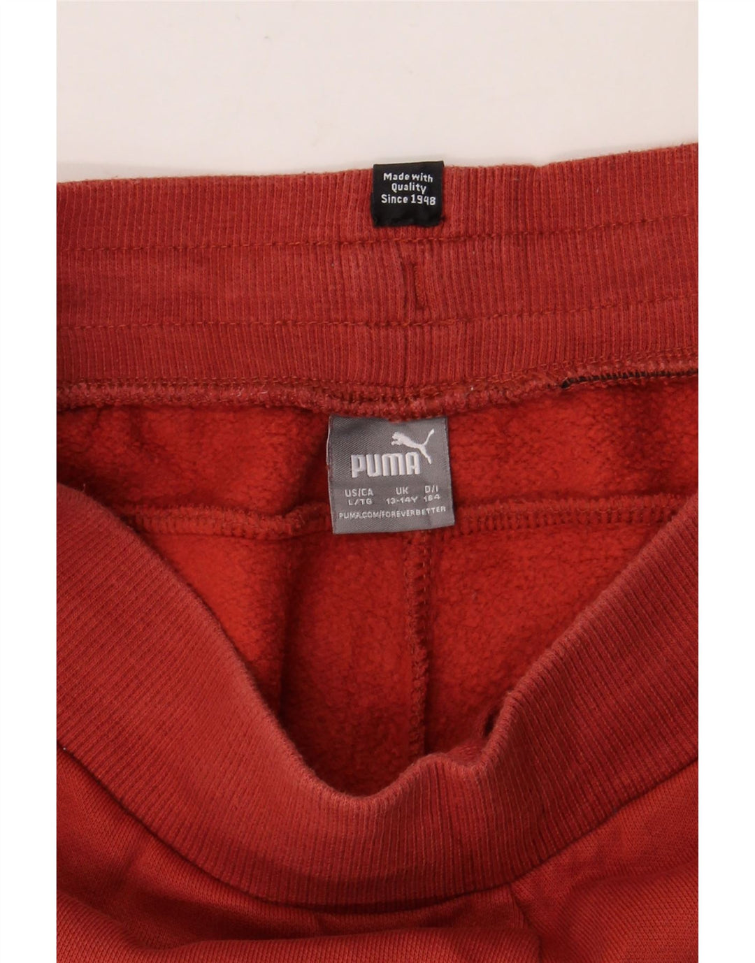 Спортивный костюм Puma для мальчиков Брюки-джоггеры 13-14 лет Красный