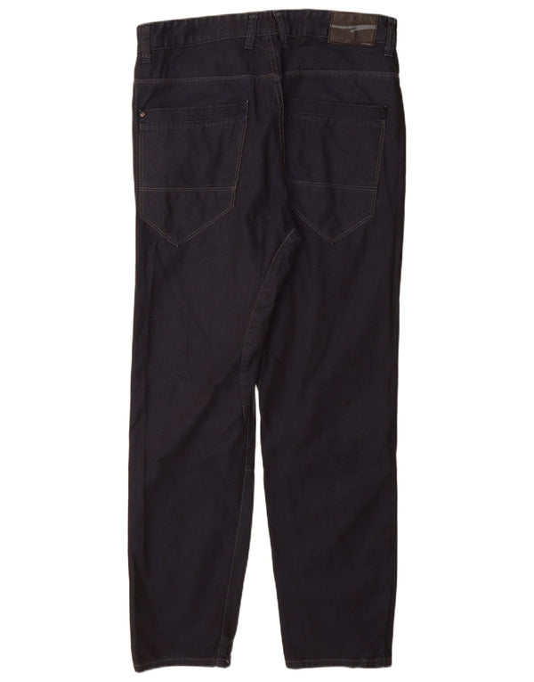 Мужские прямые джинсы FISHBONE W34 L30 темно-синие