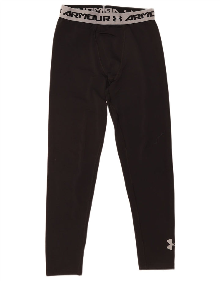 Леггинсы с рисунком Under Armour для мальчиков, 11–12 лет, большие, черные