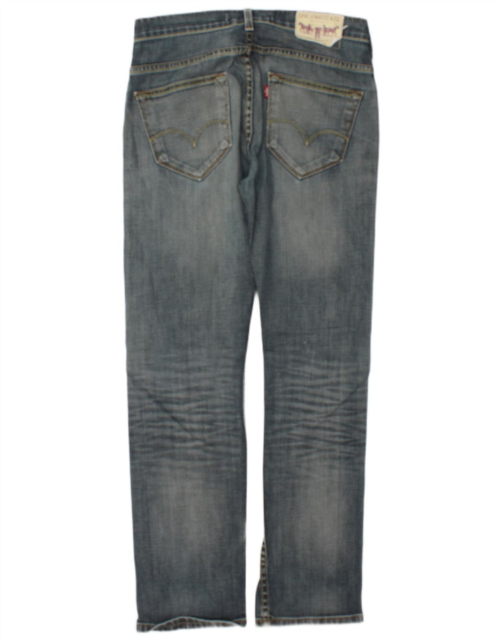 Мужские прямые джинсы Levi's 504 W30 L31 темно-синие