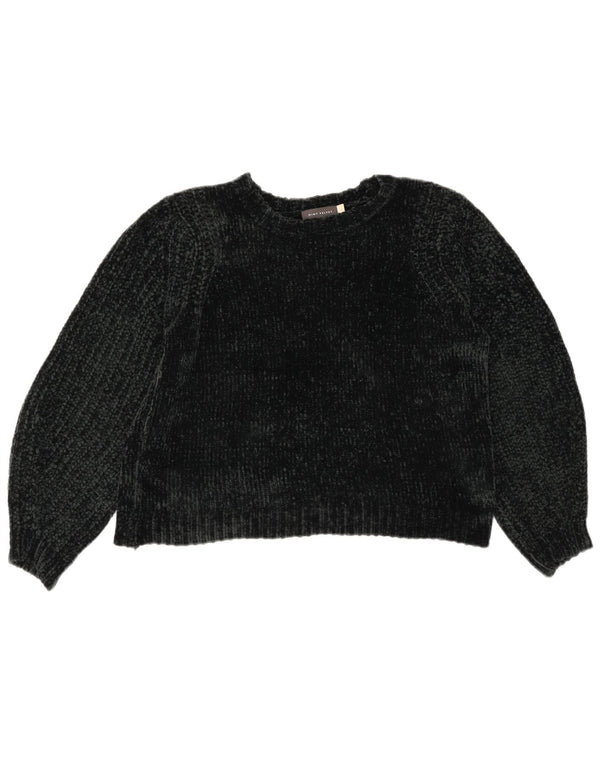 Женский укороченный джемпер с вырезом лодочкой MINT VELVET UK 12, средний хаки