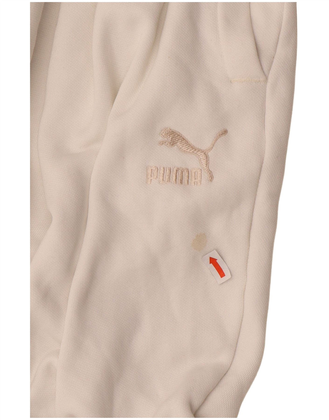 Мужские спортивные брюки PUMA, большие белые хлопковые брюки для бега