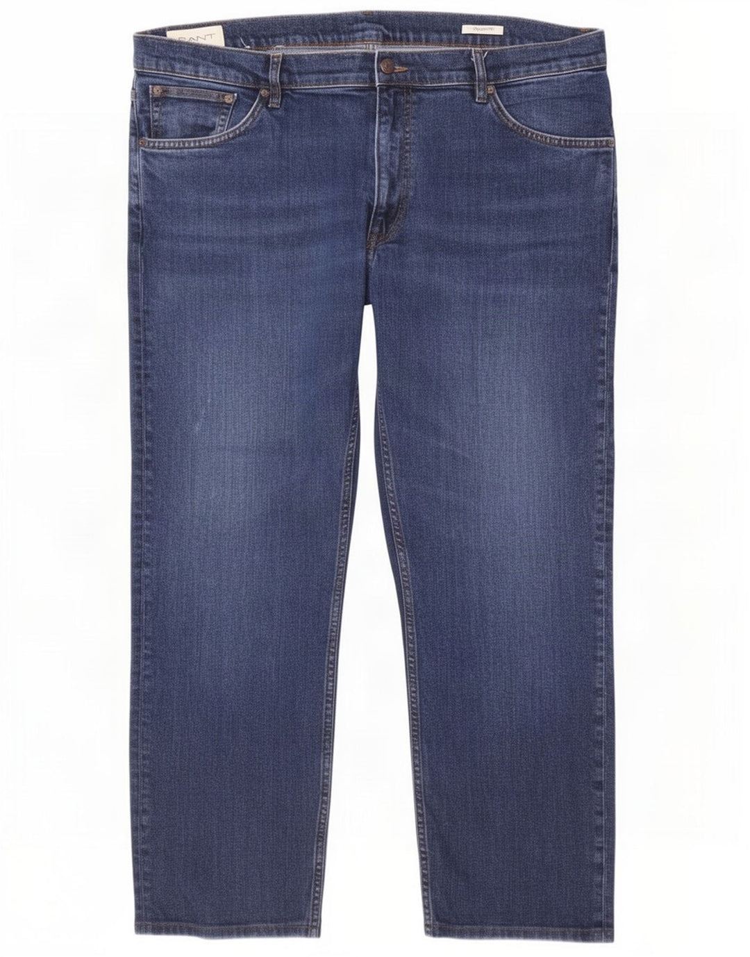 Мужские прямые джинсы Gant стандартного кроя W42 L29 синие