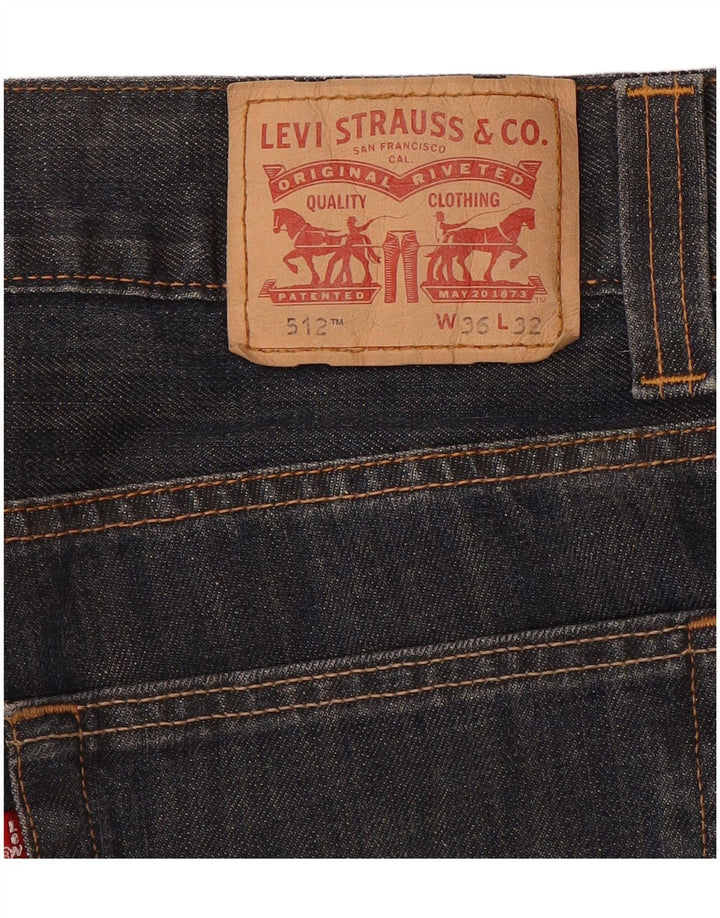 Мужские джинсы LEVI'S 512 Bootcut W36 L32 Синие
