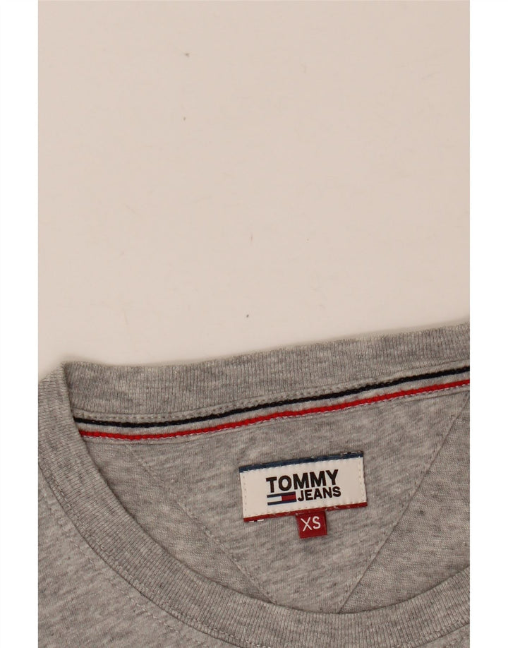 TOMMY HILFIGER Женская футболка с рисунком Top UK 6 XS Серая