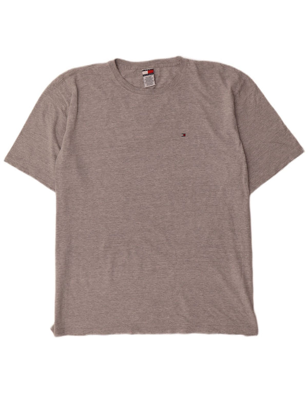 Tommy Hilfiger Мужская футболка Top XL Серый хлопок