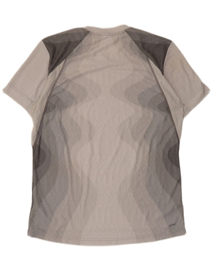 Мужская футболка Adidas Top Large Grey Tie Dye из полиэстера