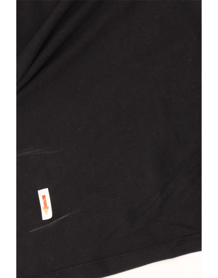 Мужская футболка Jack & Jones, большой черный хлопок