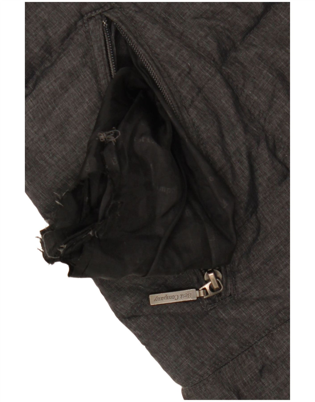 Женская стеганая куртка BEST COMPANY UK 14, большая серая