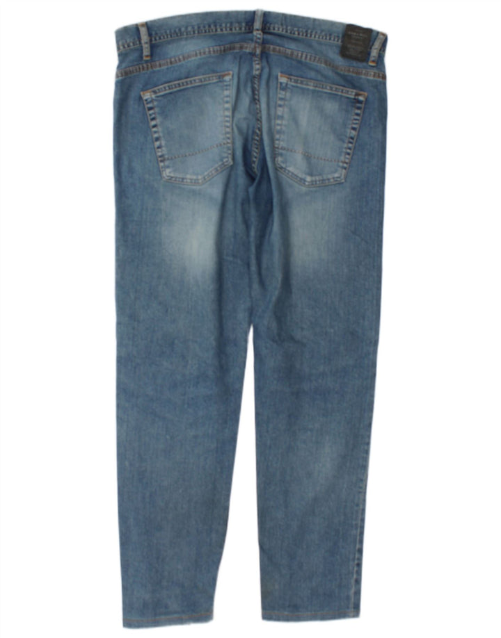 Мужские джинсы Zara Slim EU 44, большие W34 L30, синие