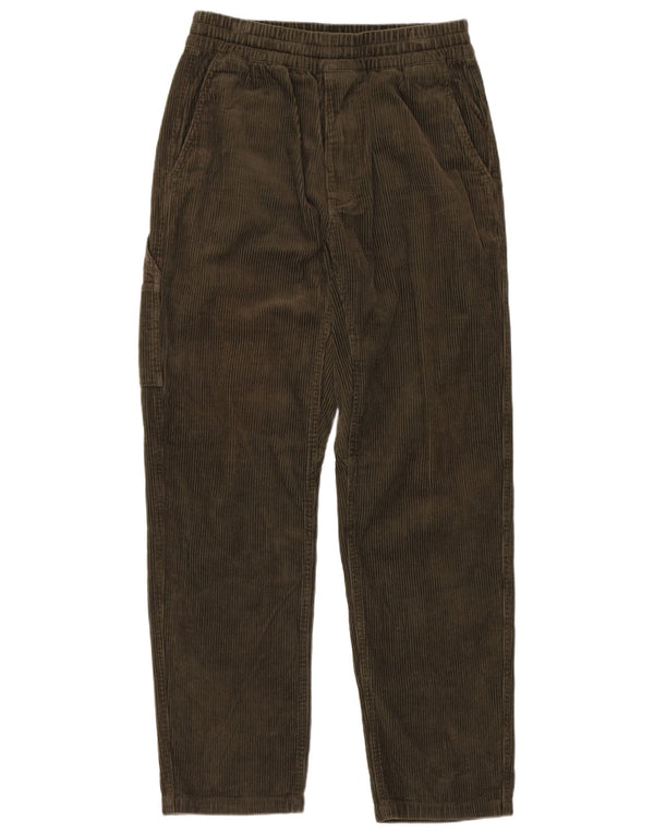 Женские прямые вельветовые брюки карго Carhartt XS W25 L27 цвета хаки, хлопок