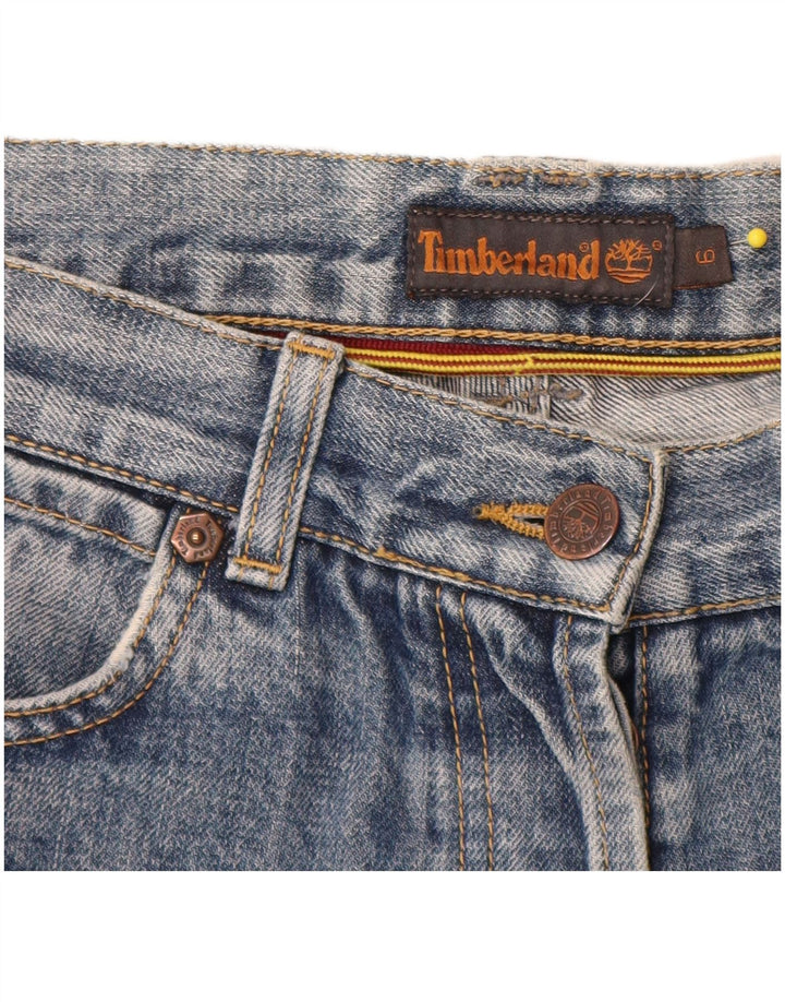 Джинсы женские прямые Timberland США 6 средние W28 L29 синие