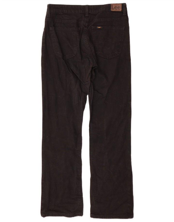 Женские джинсы Bootcut с высокой талией LEE Cameron W33 L33, черные