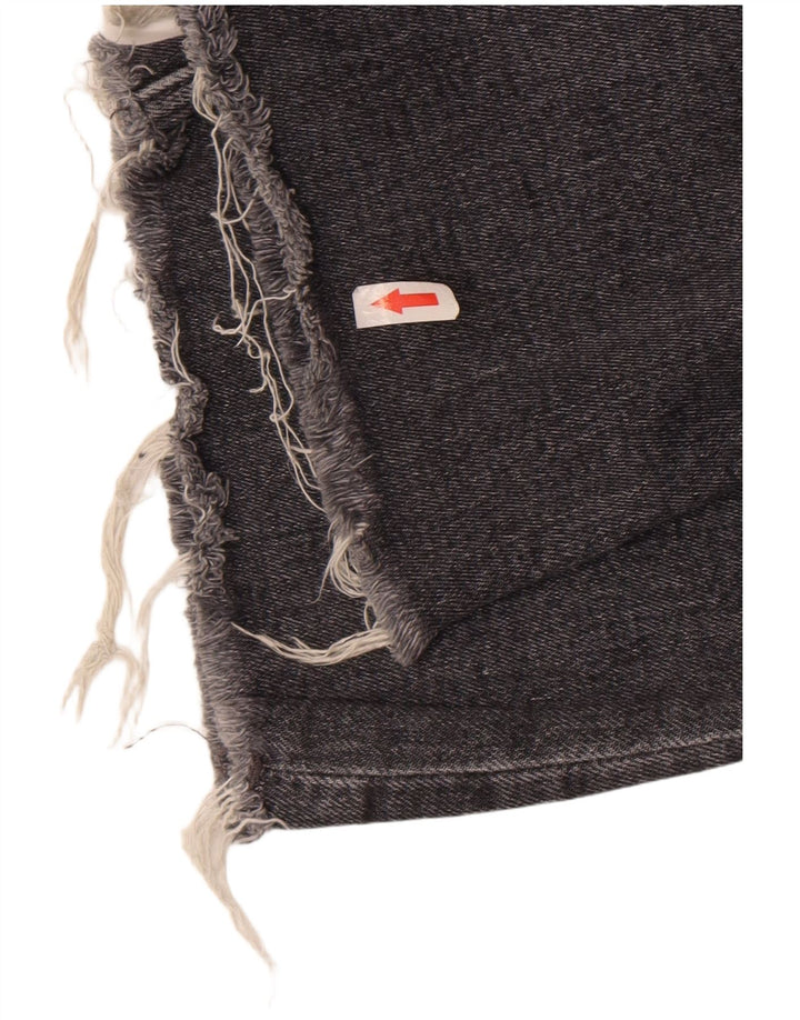 Женские укороченные джинсы Zara EU 36 XS W26 L25 Серые