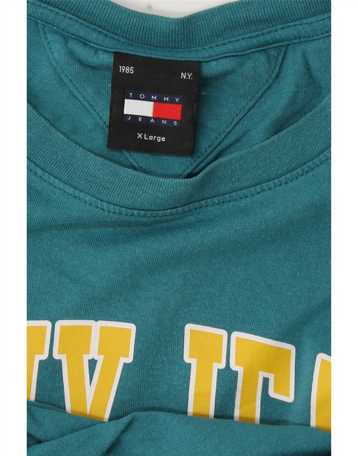 Tommy Hilfiger Мужская футболка с рисунком Top XL Синий