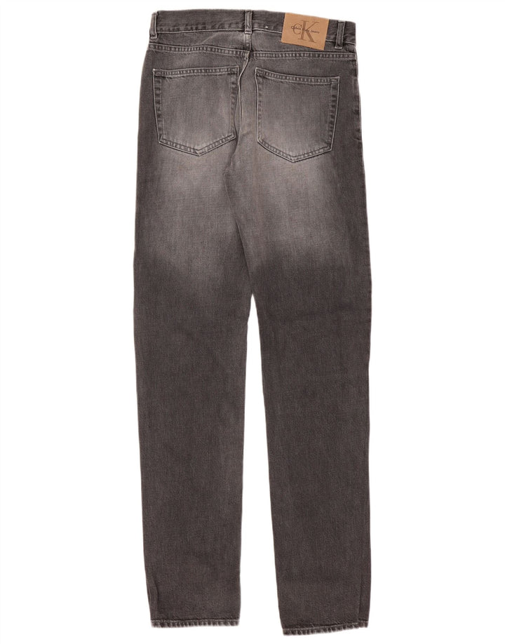Мужские узкие джинсы Calvin Klein W29 L33, серый хлопок