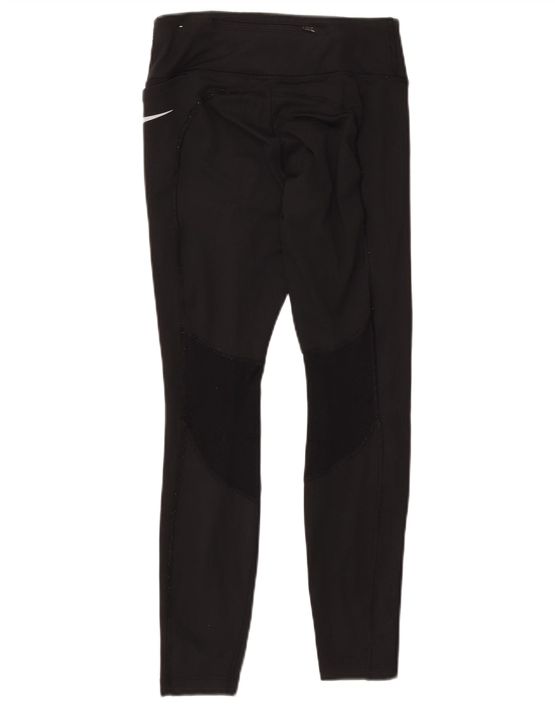 Женские леггинсы NIKE Dri Fit UK 10, маленькие черные из полиэстера