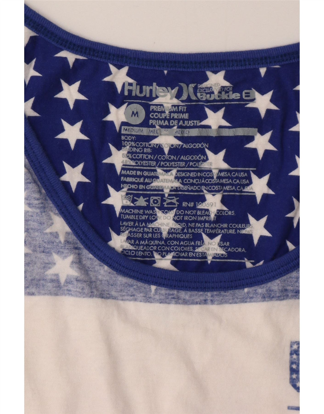 Женский жилет Hurley USA с графическим рисунком, Великобритания 14, средний розовый, хлопок с цветными блоками