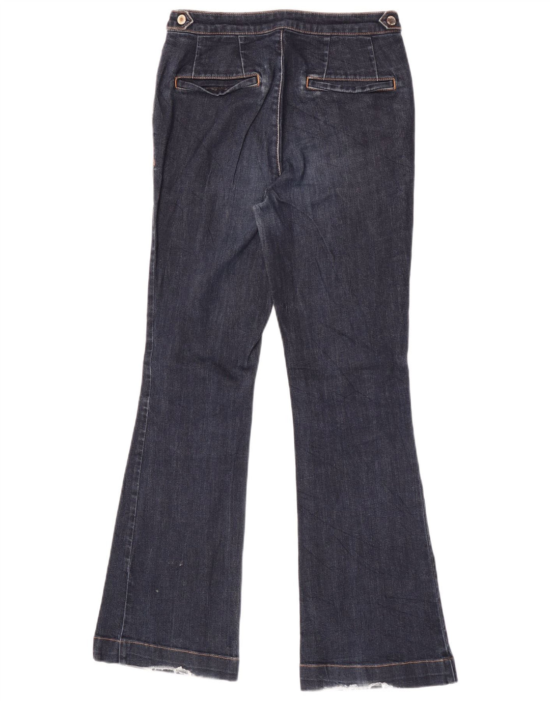 Женские расклешенные джинсы Massimo Dutti EU 36 XS W26 L30 Темно-синие