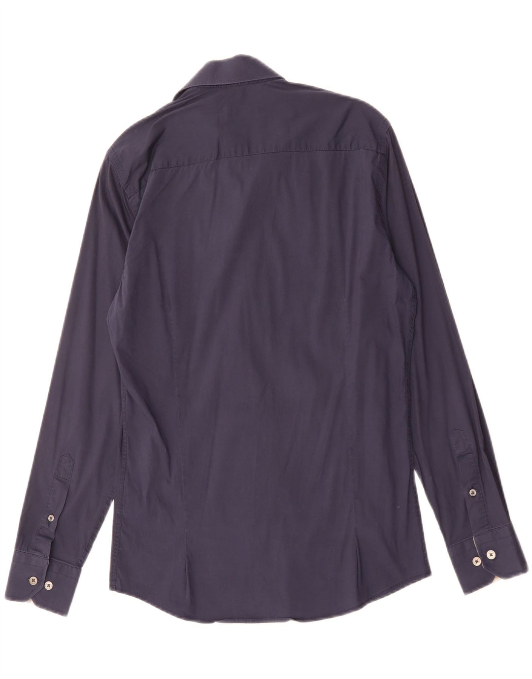 Мужская рубашка Burberry, маленькая, темно-синяя