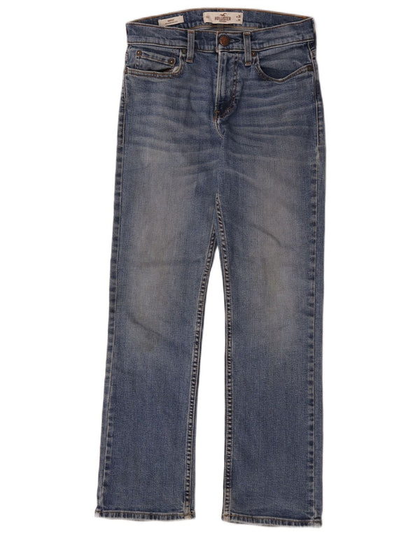 Hollister Womens Stretch Bootcut Jeans W26 L28 Blue Cotton