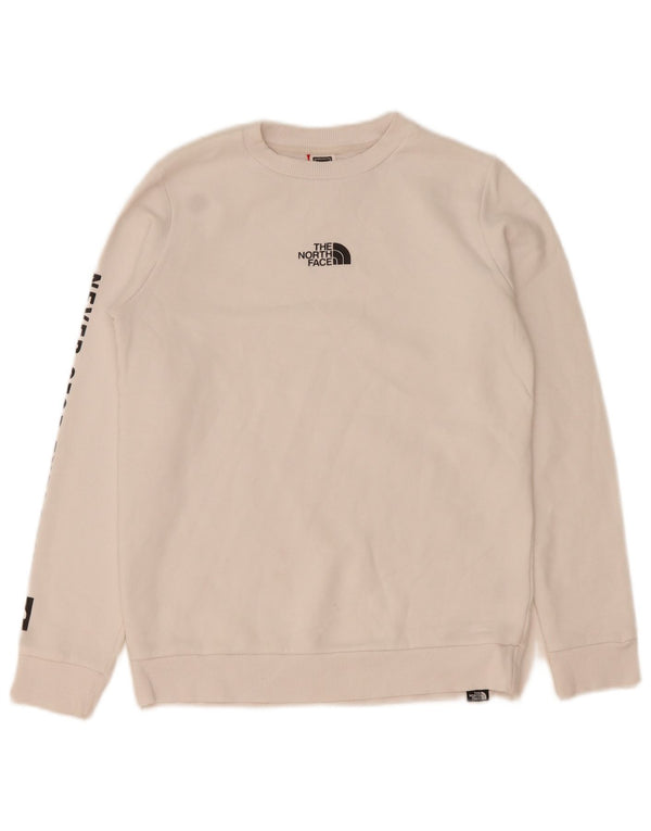 Женский джемпер оверсайз с рисунком The North Face UK 6 XS Белый