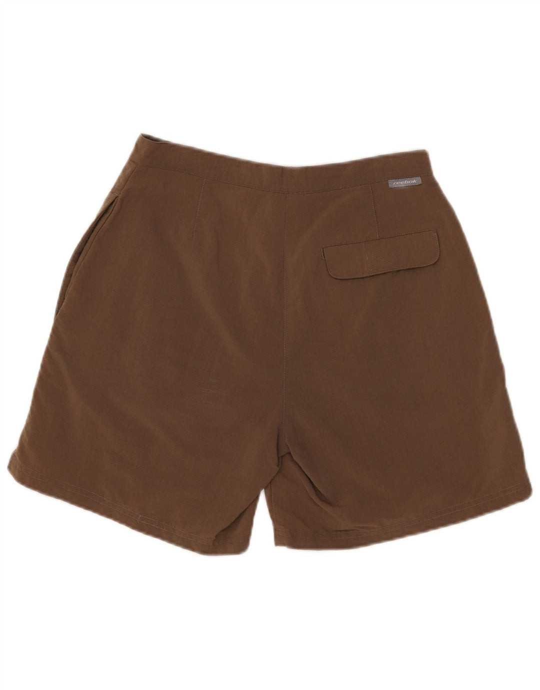 Женские походные шорты Reebok UK 12 Medium W28 Коричневые из полиамида